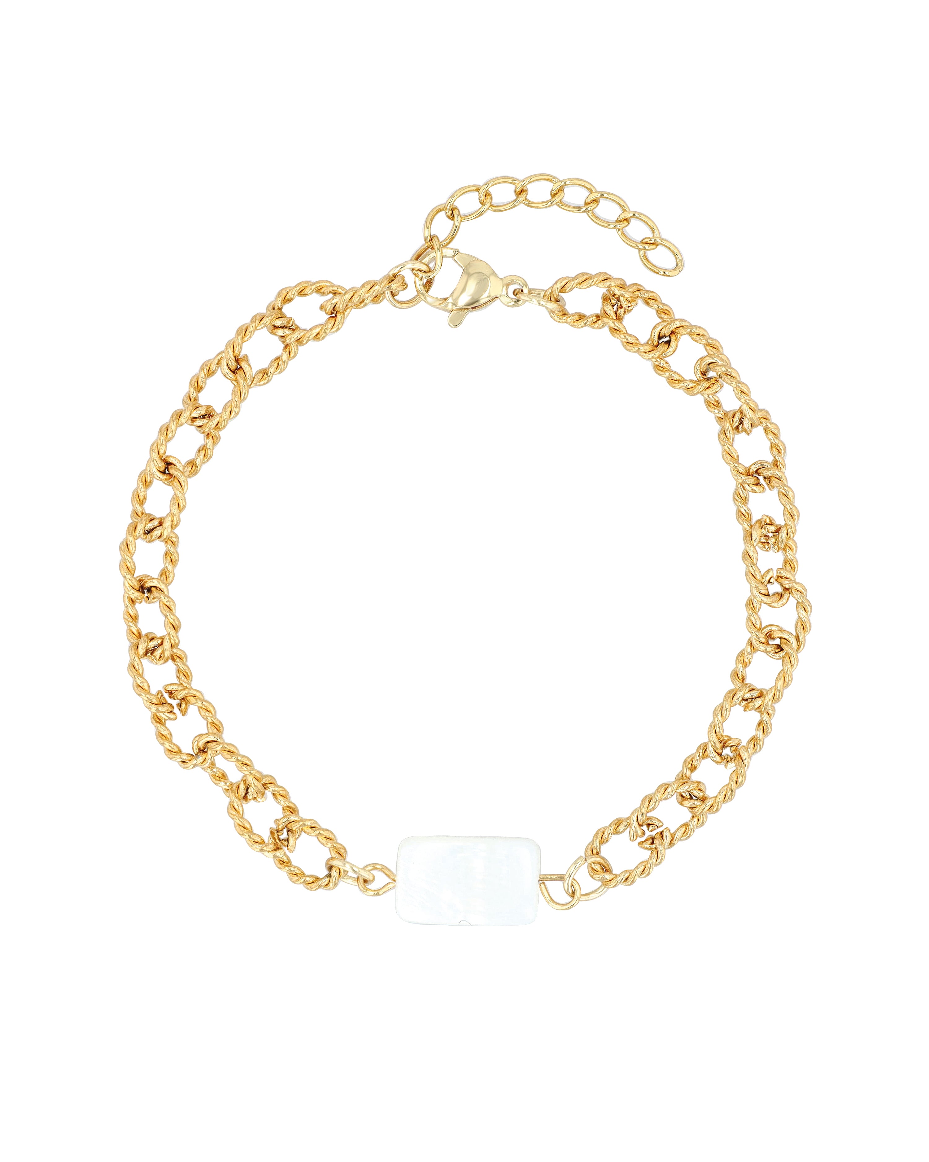 Akzent "Naina" Armband mit Perlmutt