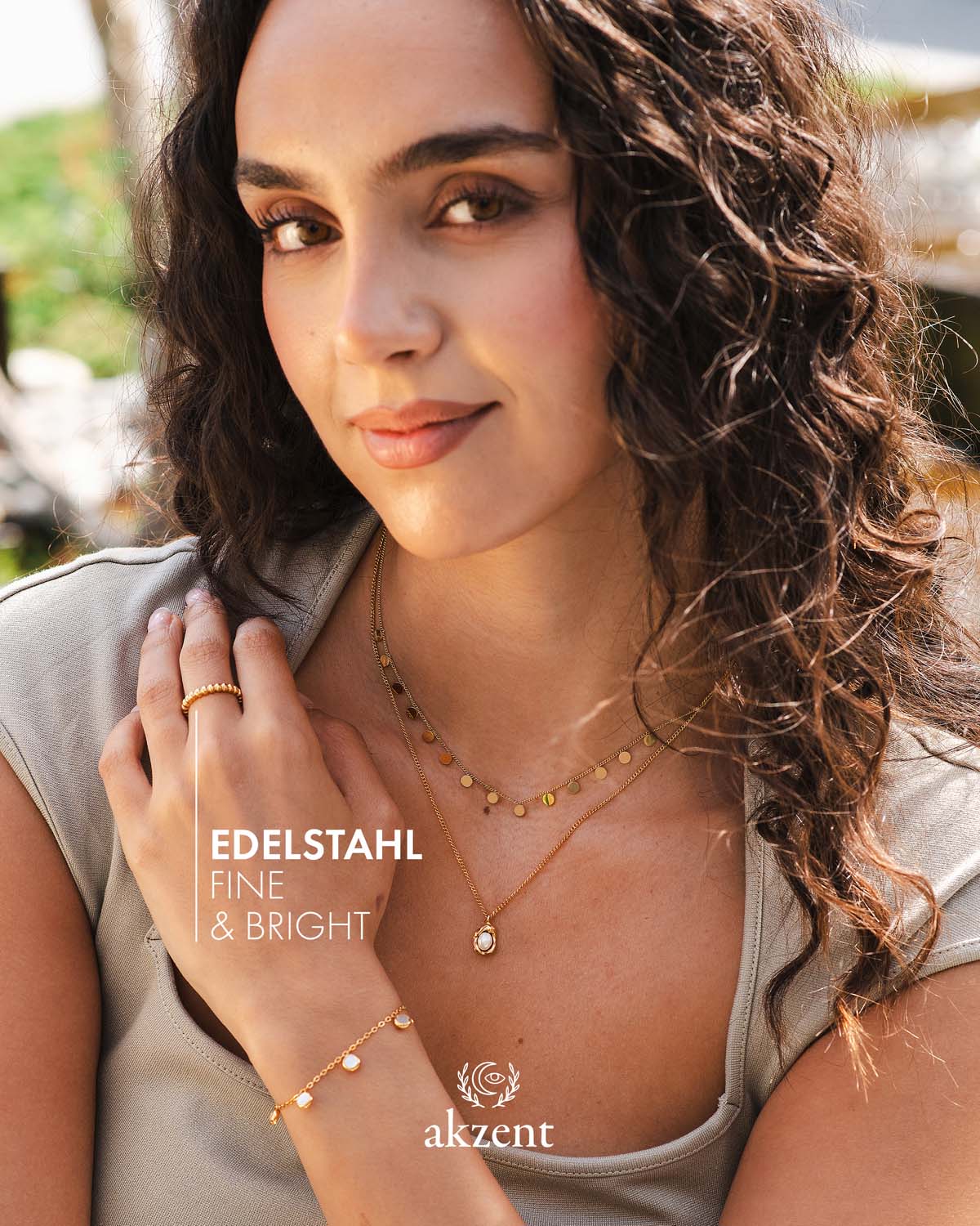 Akzent "Cica" circular Ring