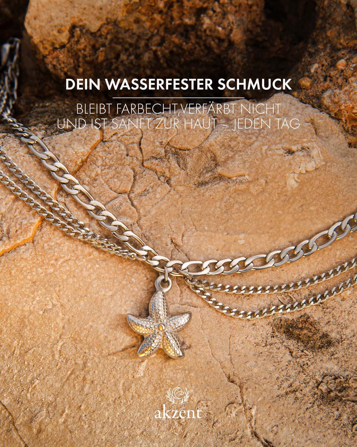 Akzent "Dyre" Fußkettchen