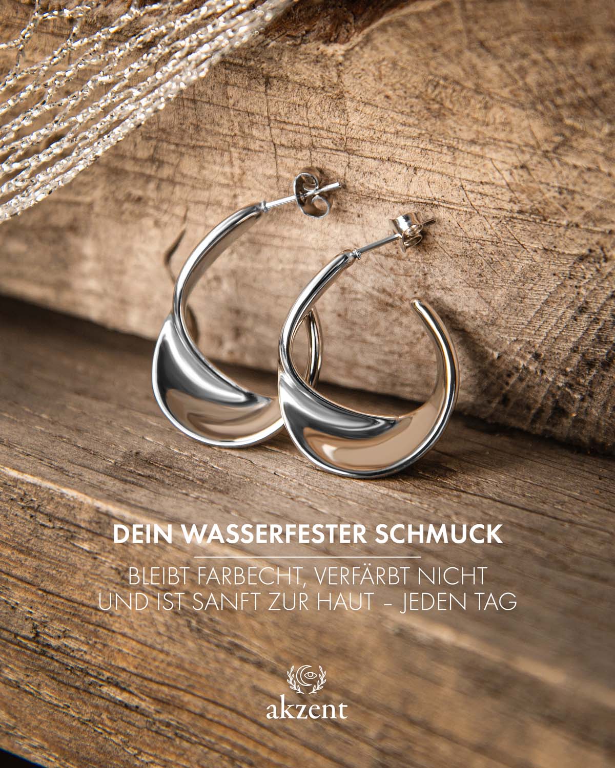 Akzent "Vasca" geschwunge Creole mit Steckverschluss