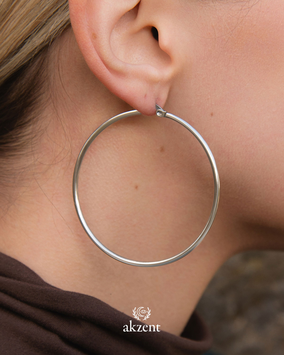 Akzent "Lilly" Loop Creolen