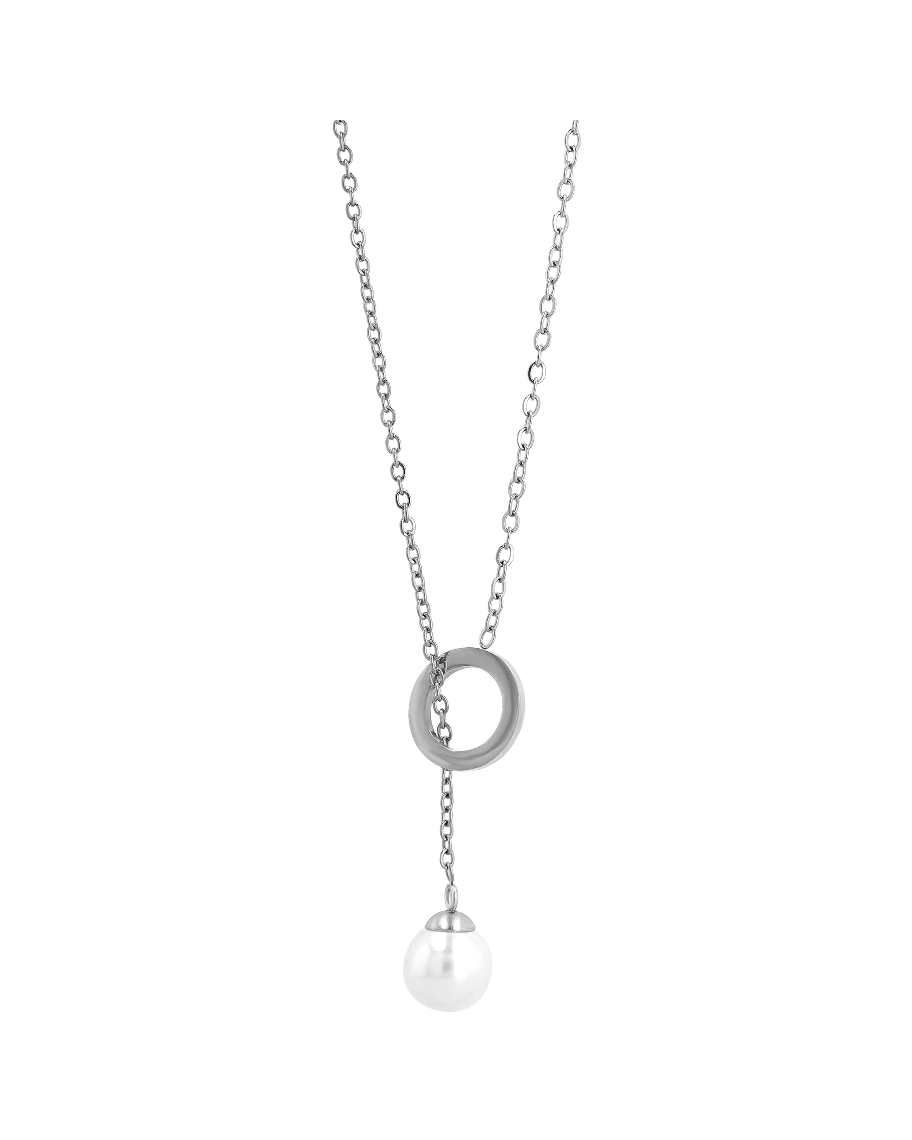 Akzent "Dunda" Halskette mit Perle & Ring