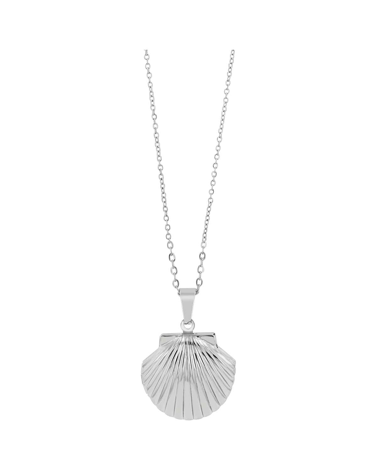 Akzent "Gilda", Halskette mit Medaillon in Muschelform