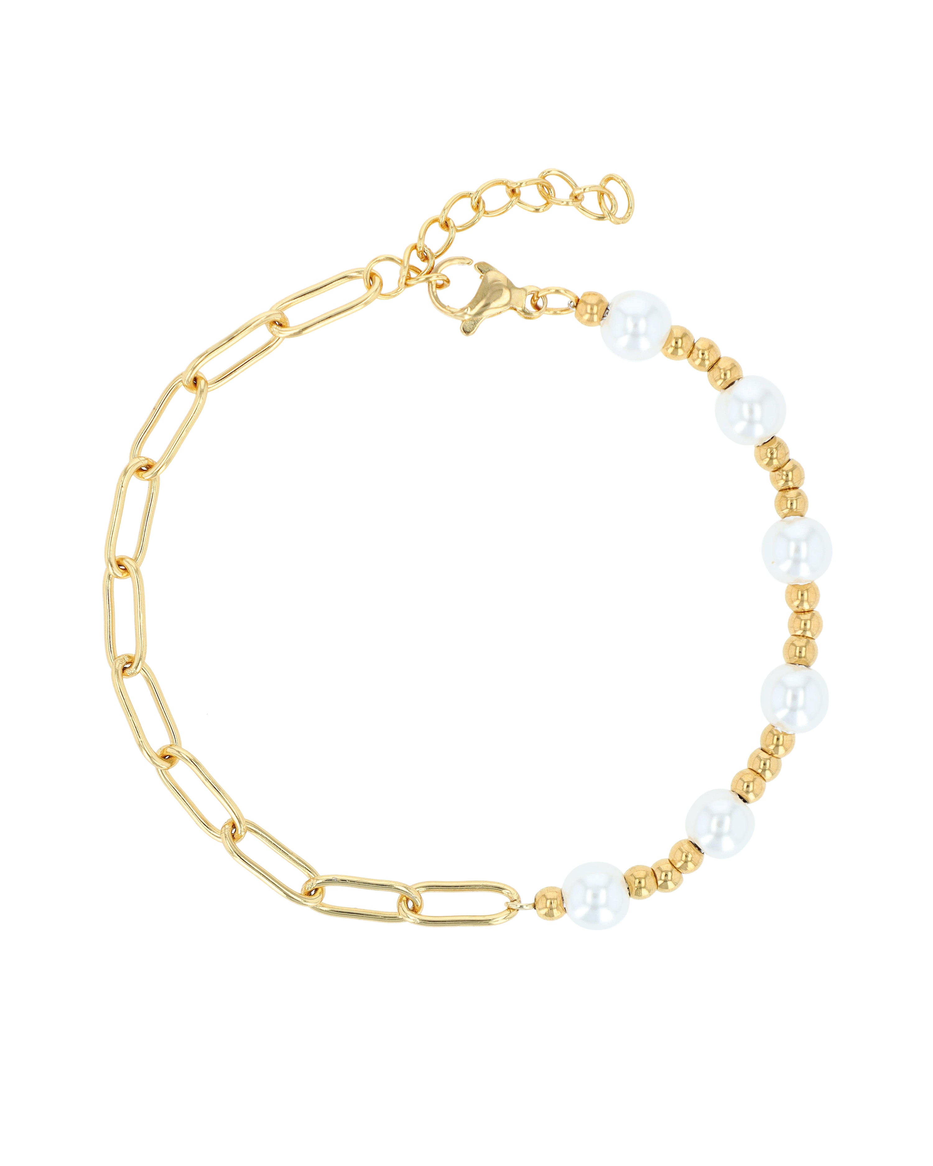 Akzent "Manjula" Glieder-Armband mit Glasperlen