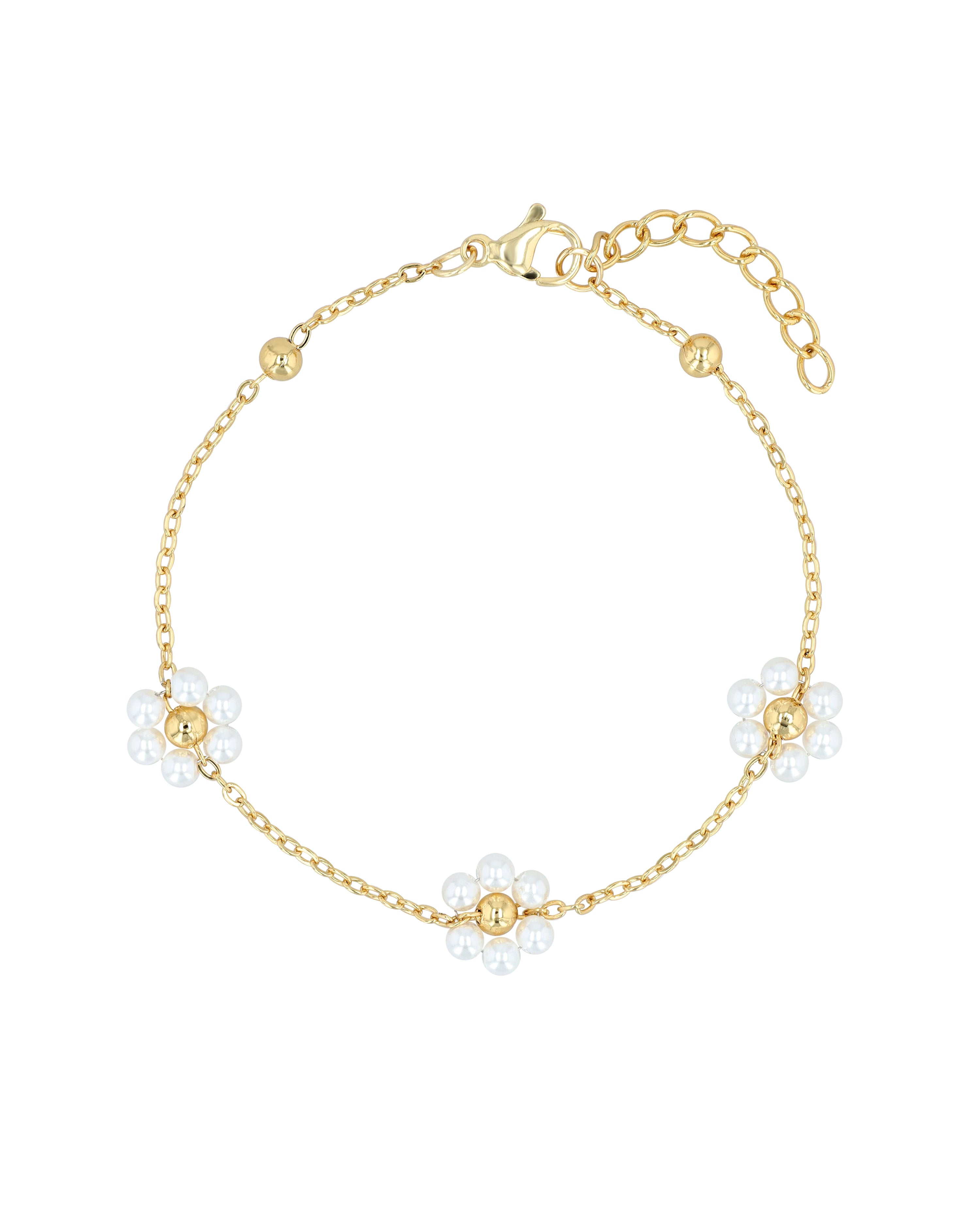 Akzent "Jaika" Armband mit Rojana mit Blüten