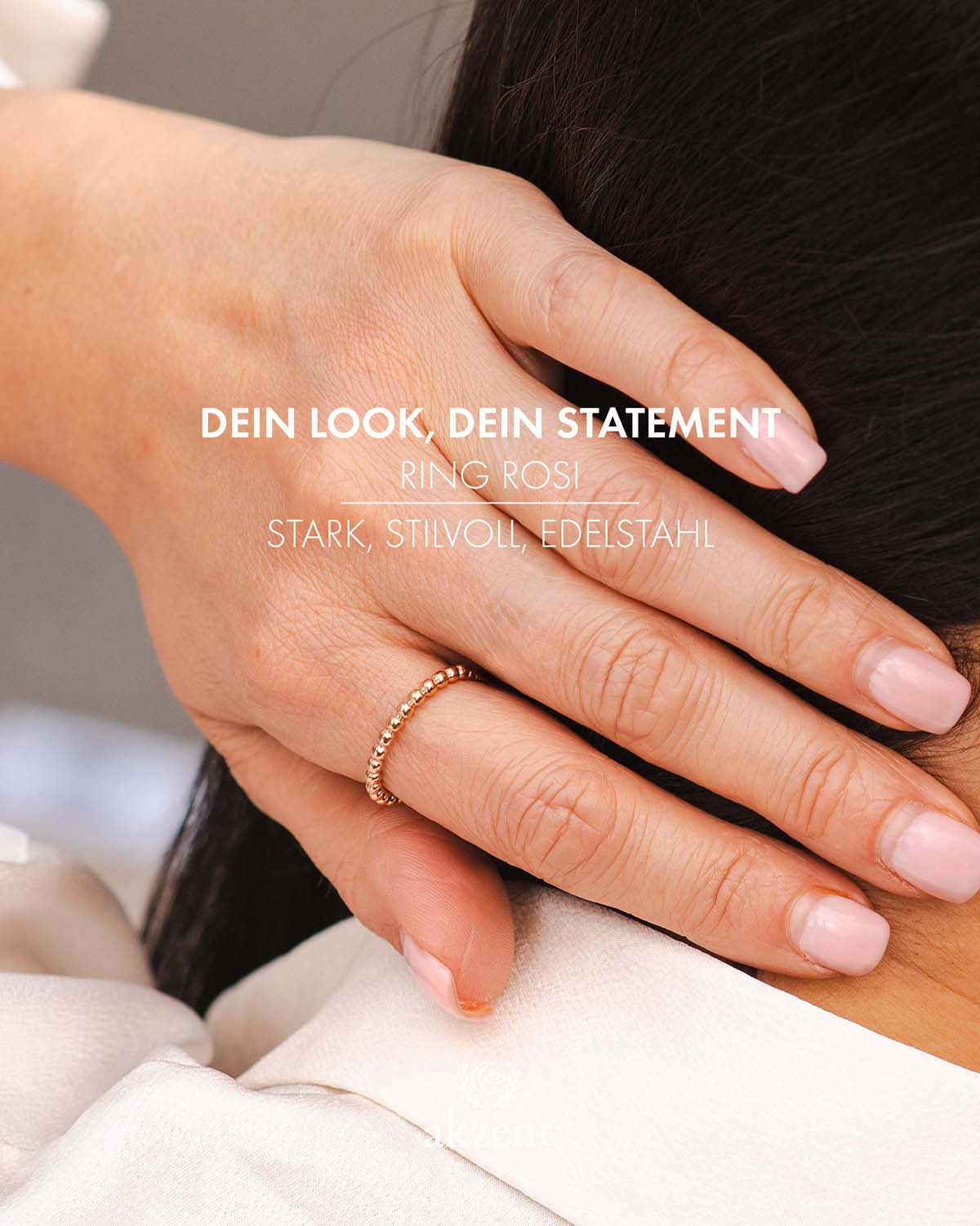 Akzent "Nayla" circular Ring