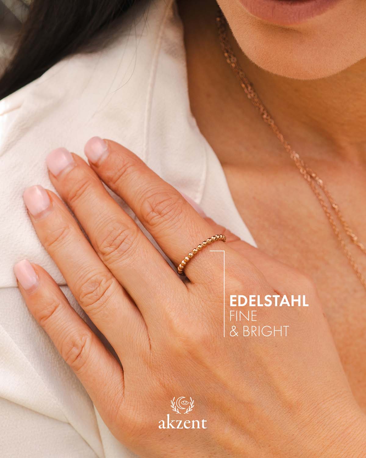 Akzent "Nayla" circular Ring