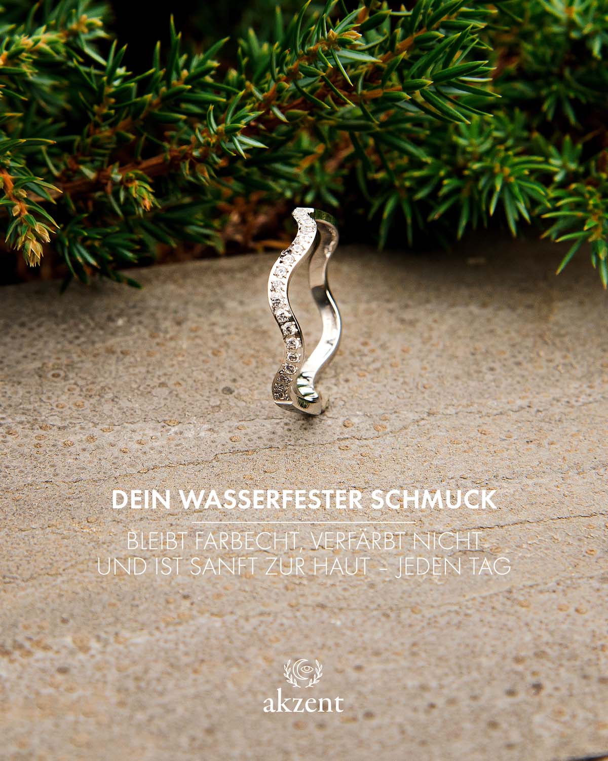 Akzent "Solstice" swing Ring